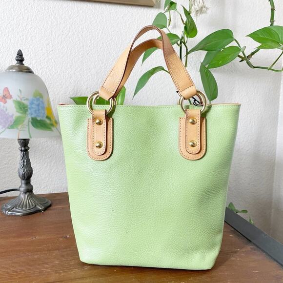 Maurizio Taiuti Green Leather Mini Bucket Bag Italy NWT - Picture 16 of 16